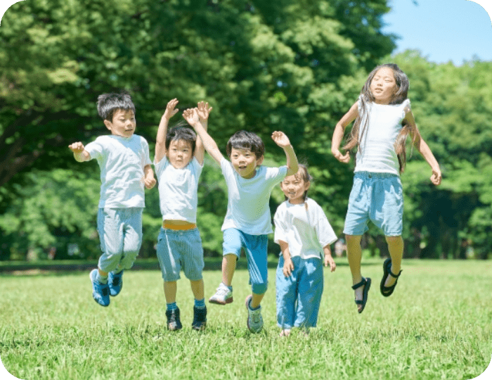 小集団活動(5人程度)で集団生活へのスモールステップを大切にします